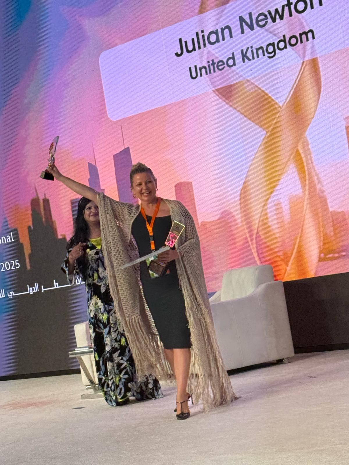 Premiação no World Art Dubai