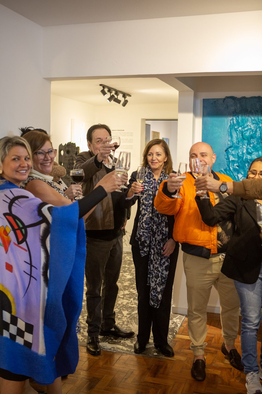 Noite de abertura da Urban Freedom na Lopes Gallery